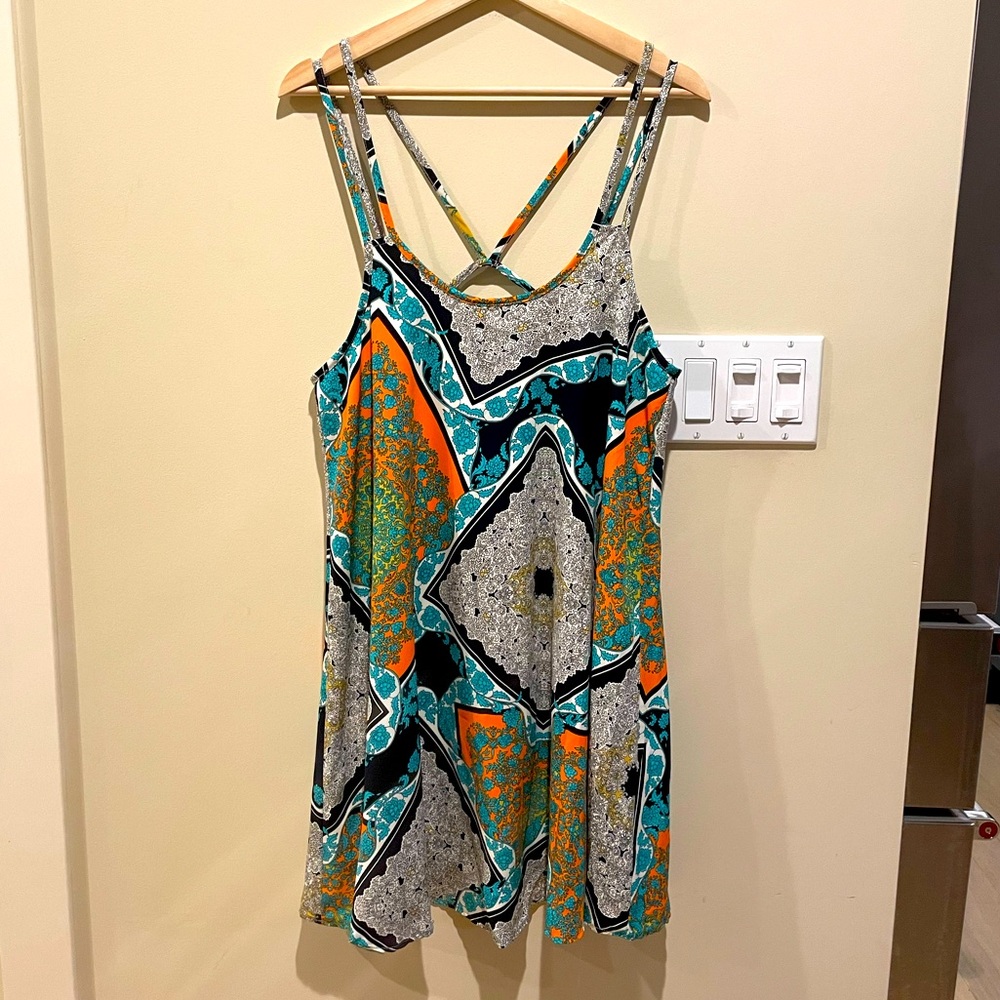 EUC Strappy sundress size Large